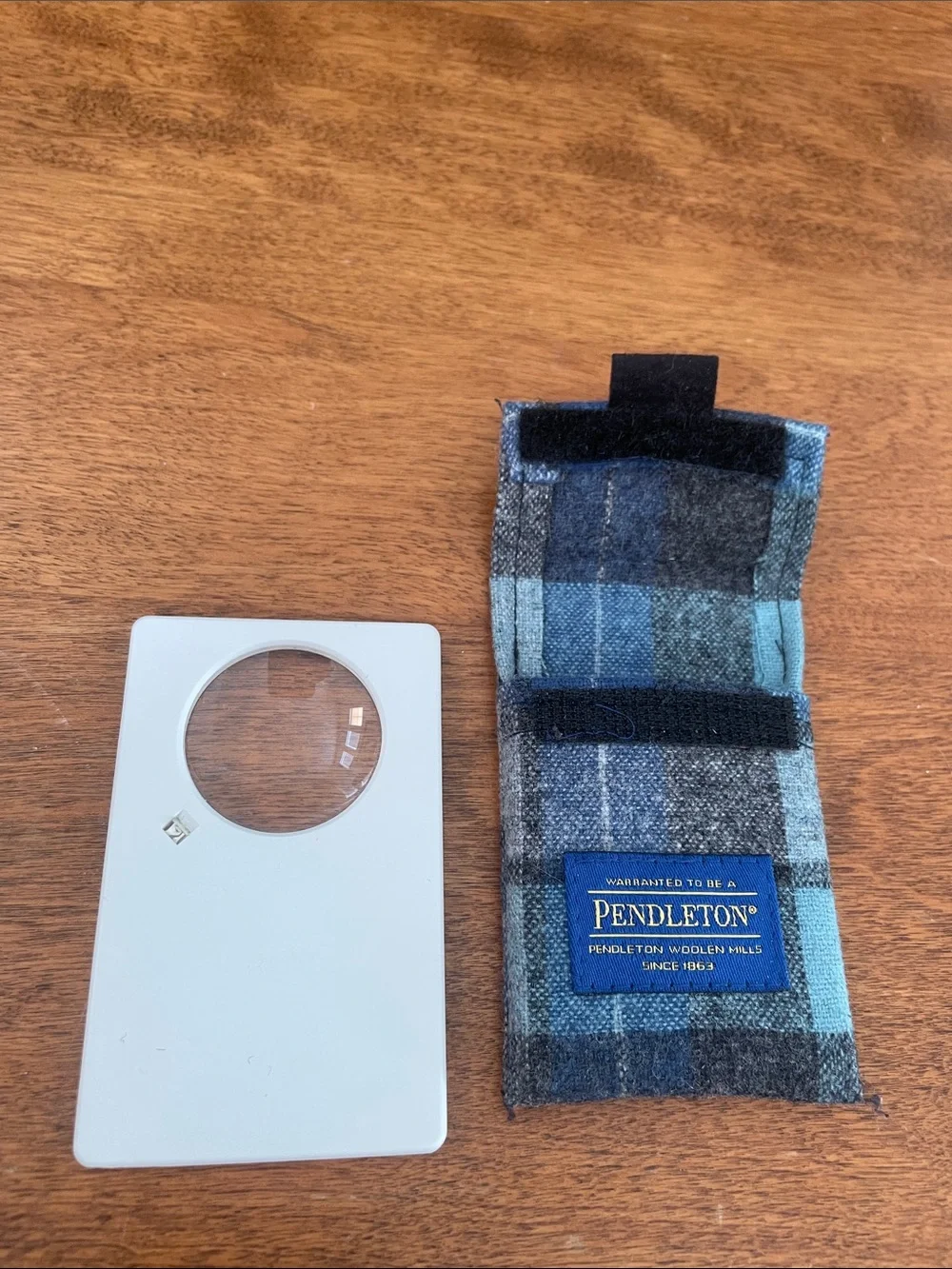 Pendleton wool card